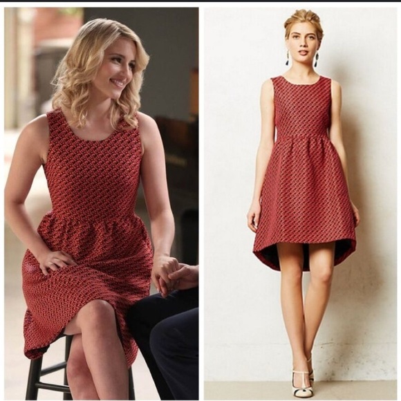 Anthropologie Geojacquard Dress By Lili Wang for Lilis Closet, Seen on TV - Picture 1 of 14